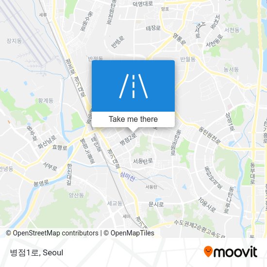 병점1로 map