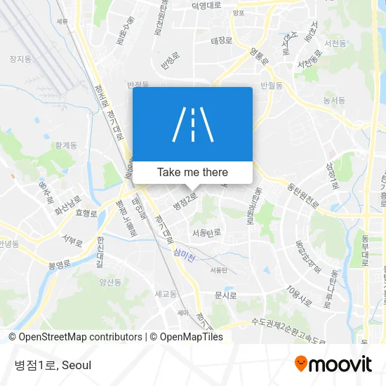 병점1로 map