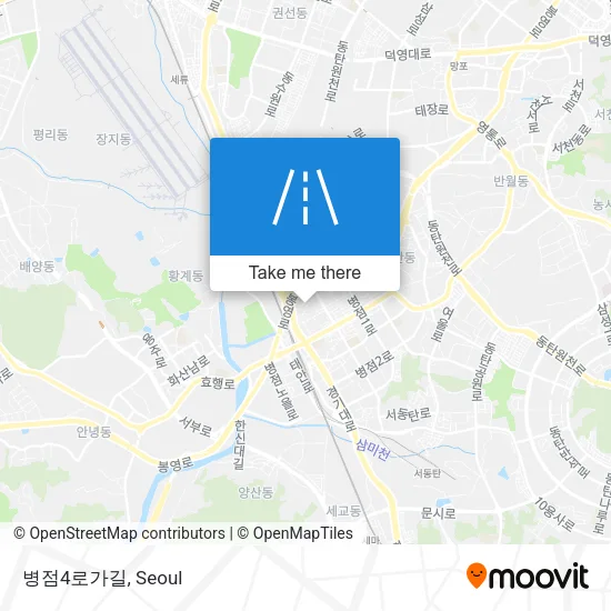 병점4로가길 map