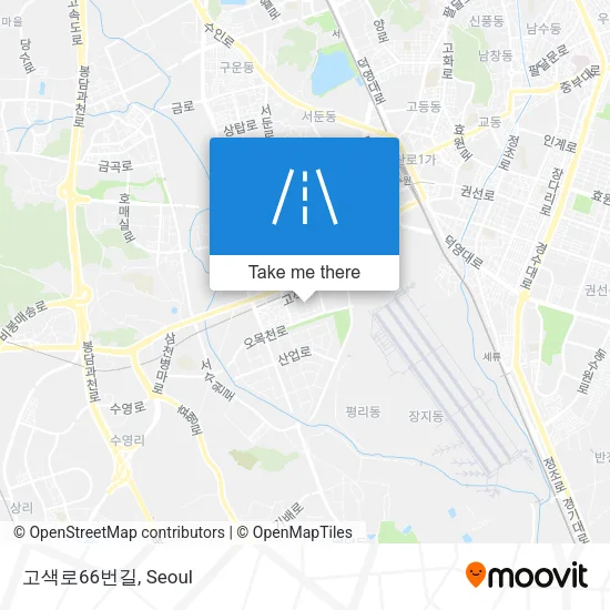 고색로66번길 map