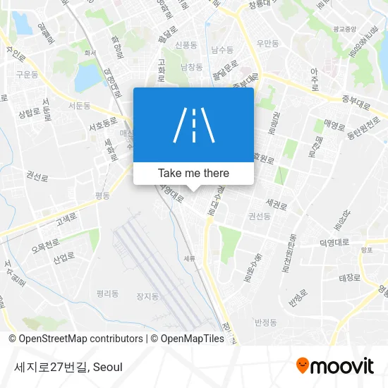 세지로27번길 map