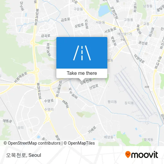 오목천로 map