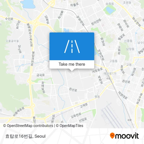 효탑로16번길 map