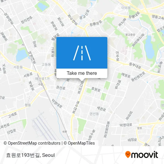 효원로193번길 map
