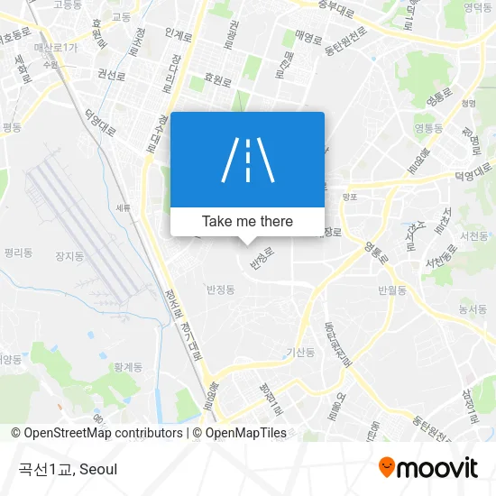 곡선1교 map