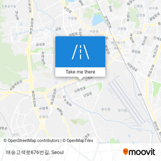 매송고색로676번길 map