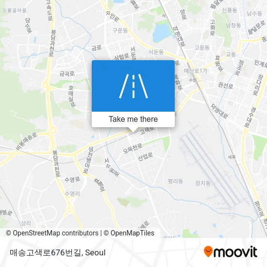 매송고색로676번길 map