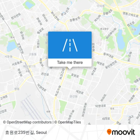 효원로235번길 map