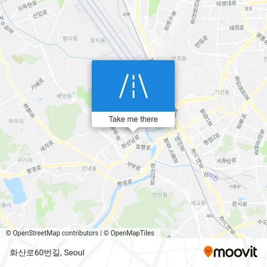 화산로60번길 map