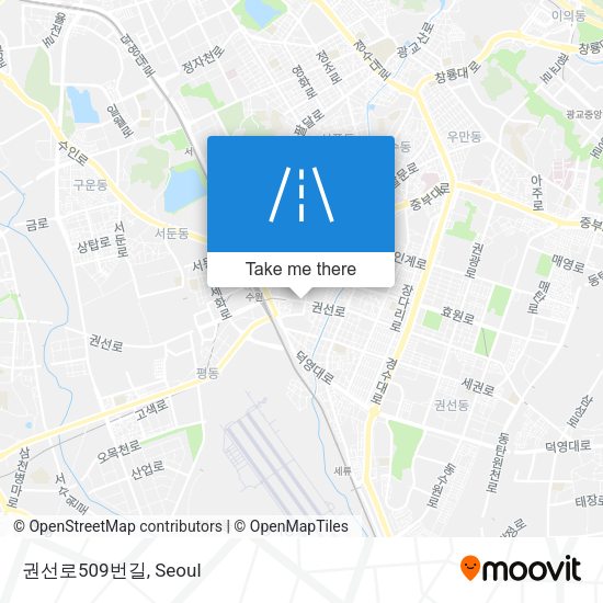 권선로509번길 map