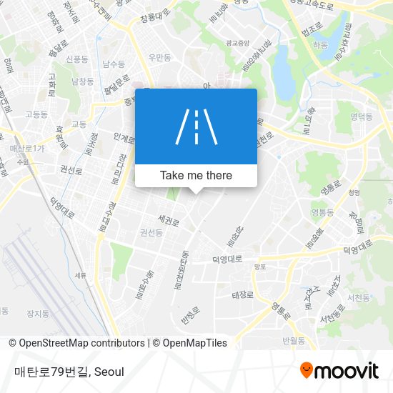 매탄로79번길 map