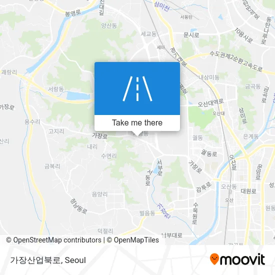 가장산업북로 map