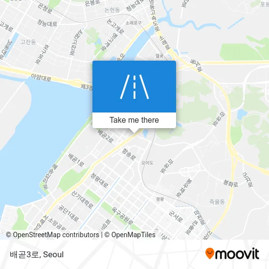 배곧3로 map