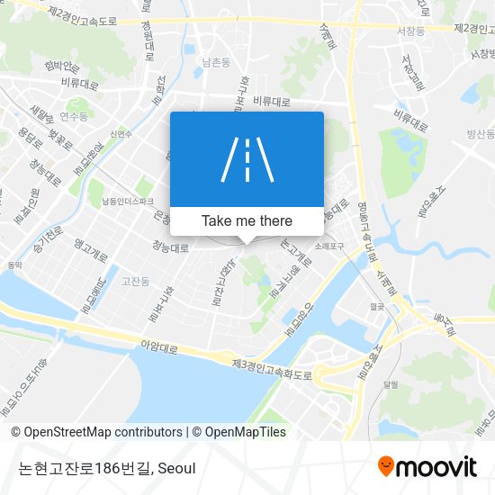논현고잔로186번길 map