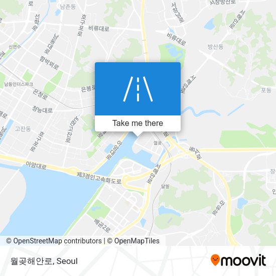 월곶해안로 map