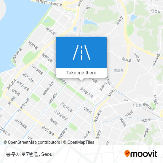봉우재로7번길 map