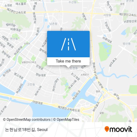 논현남로18번길 map