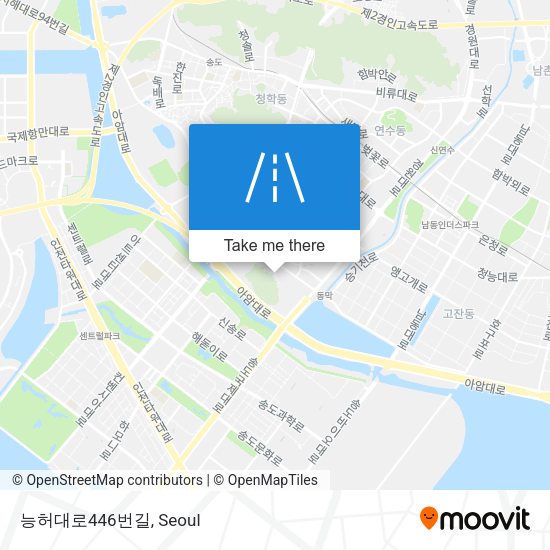 능허대로446번길 map