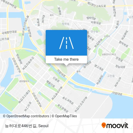 능허대로446번길 map