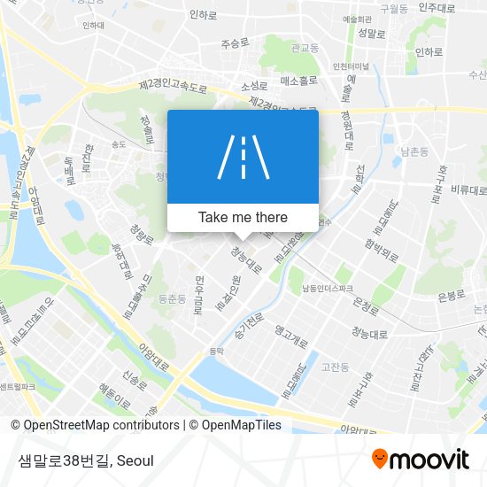 샘말로38번길 map