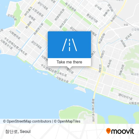 첨단로 map