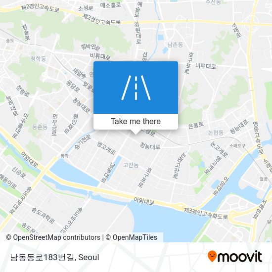 남동동로183번길 map