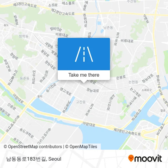 남동동로183번길 map