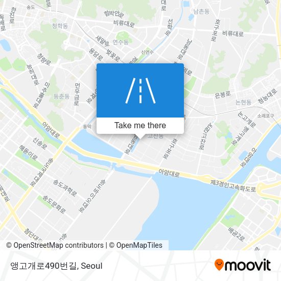 앵고개로490번길 map