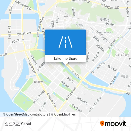 송도2교 map