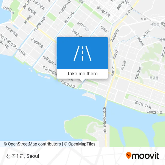 성곡1교 map