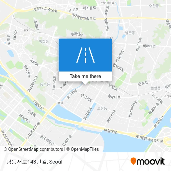 남동서로143번길 map