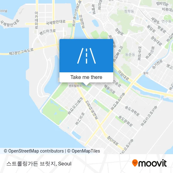 스트롤링가든 브릿지 map