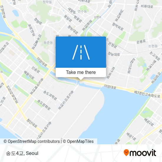 송도4교 map