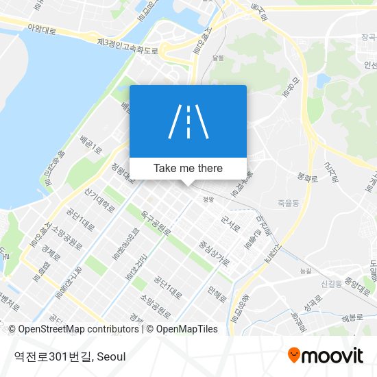 역전로301번길 map