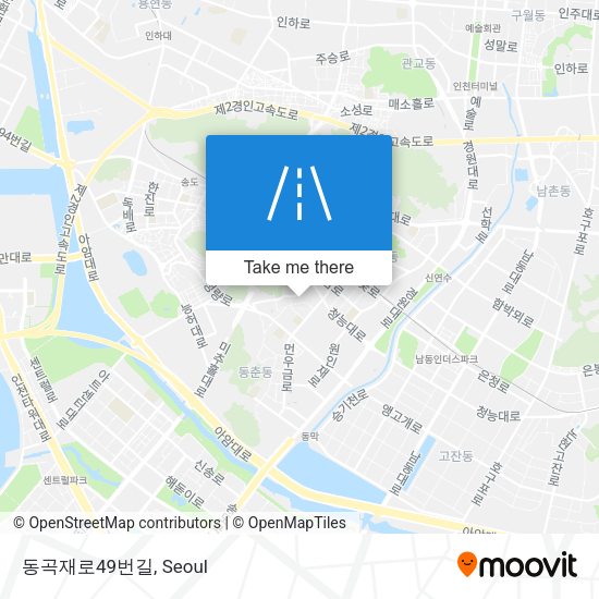 동곡재로49번길 map