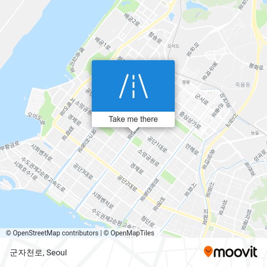군자천로 map