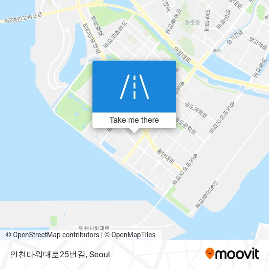 인천타워대로25번길 map