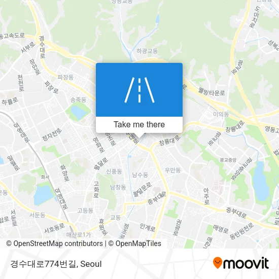 경수대로774번길 map