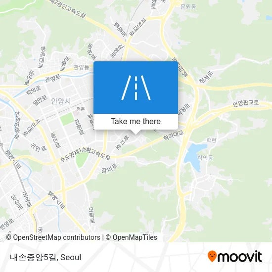내손중앙5길 map
