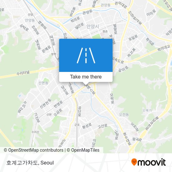 호계고가차도 map