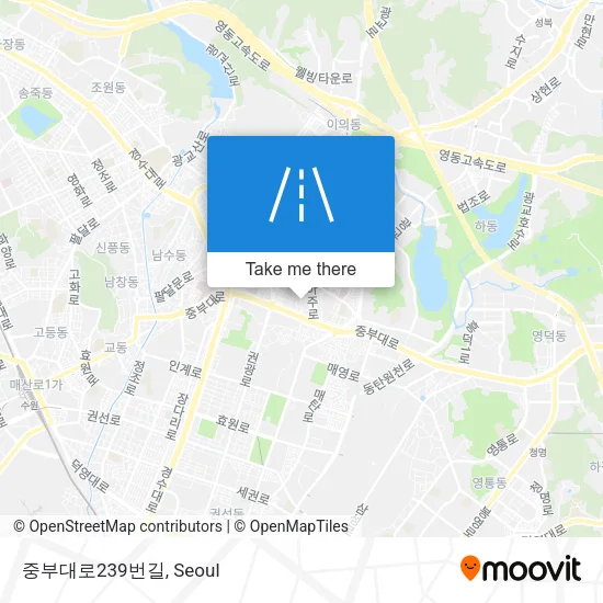 중부대로239번길 map