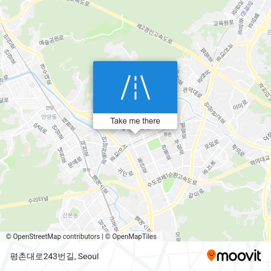 평촌대로243번길 map