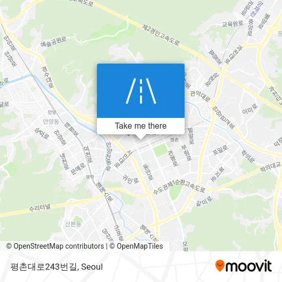 평촌대로243번길 map