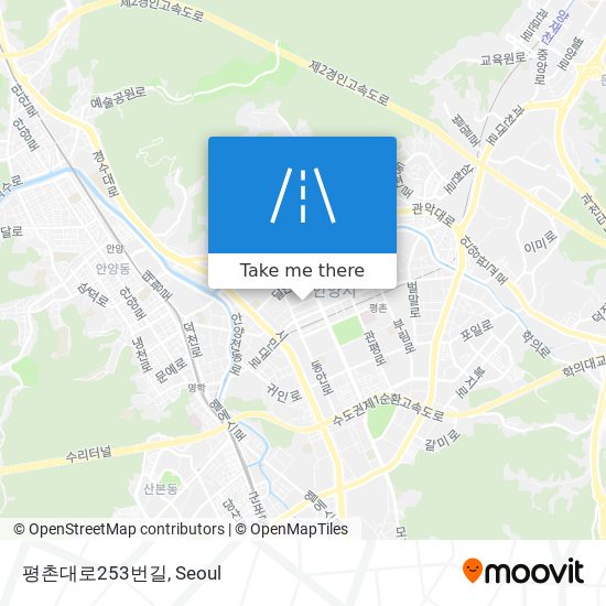 평촌대로253번길 map