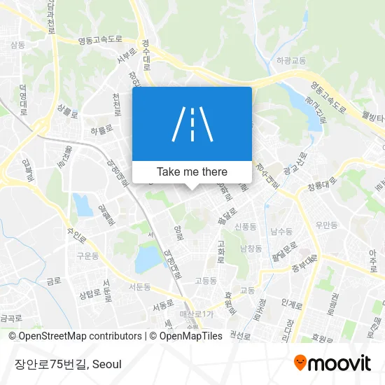 장안로75번길 map