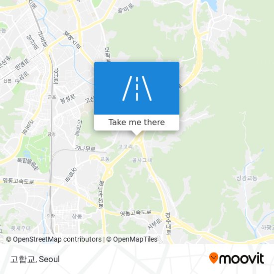 고합교 map