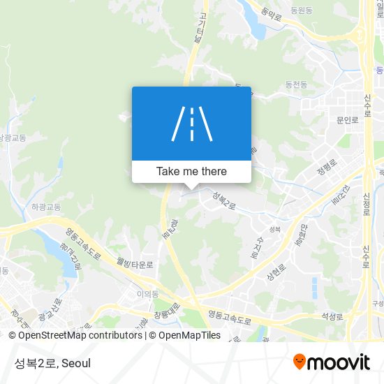 성복2로 map