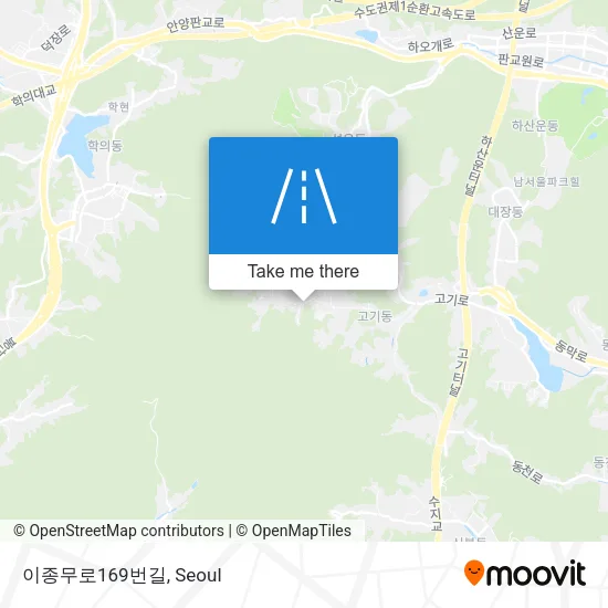 이종무로169번길 map