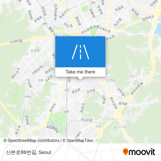 산본로86번길 map