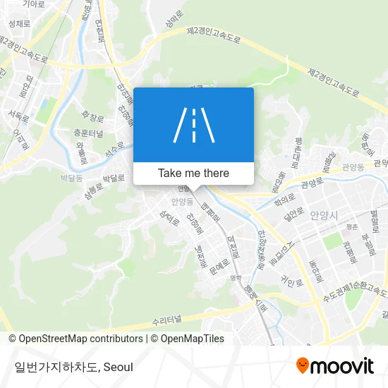 일번가지하차도 map